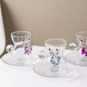 Elegant Tea Glass Cups