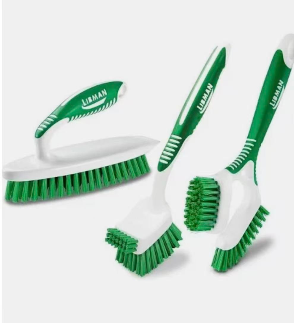 Green Cleaning Brush